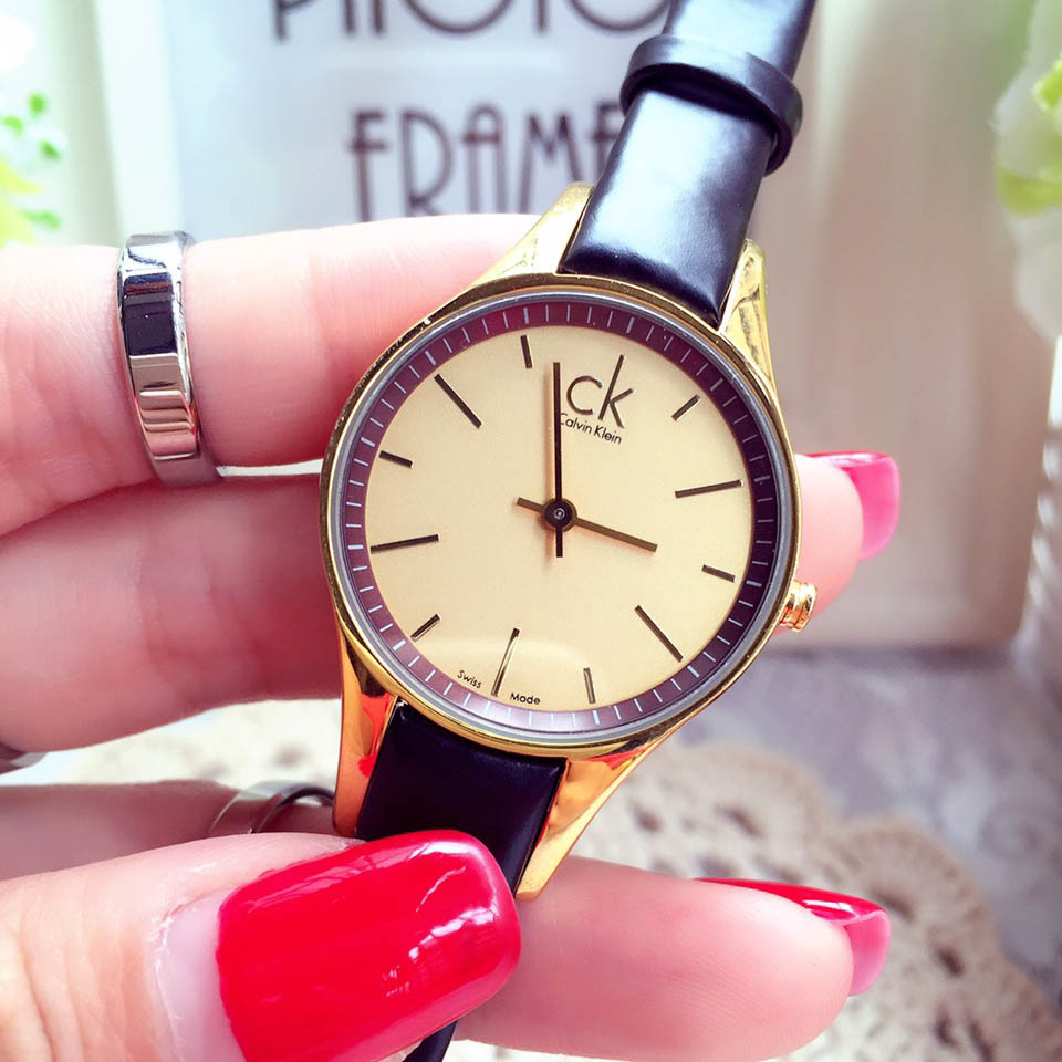 CK 卡文克萊（CalvinKlein）經典永恒精美女腕錶