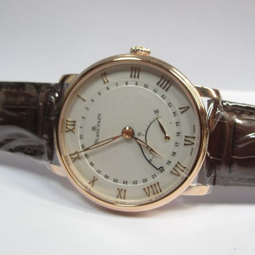 寶珀-Villeret系列 6653Q-3642-55B 男錶瑞士進口自動機芯