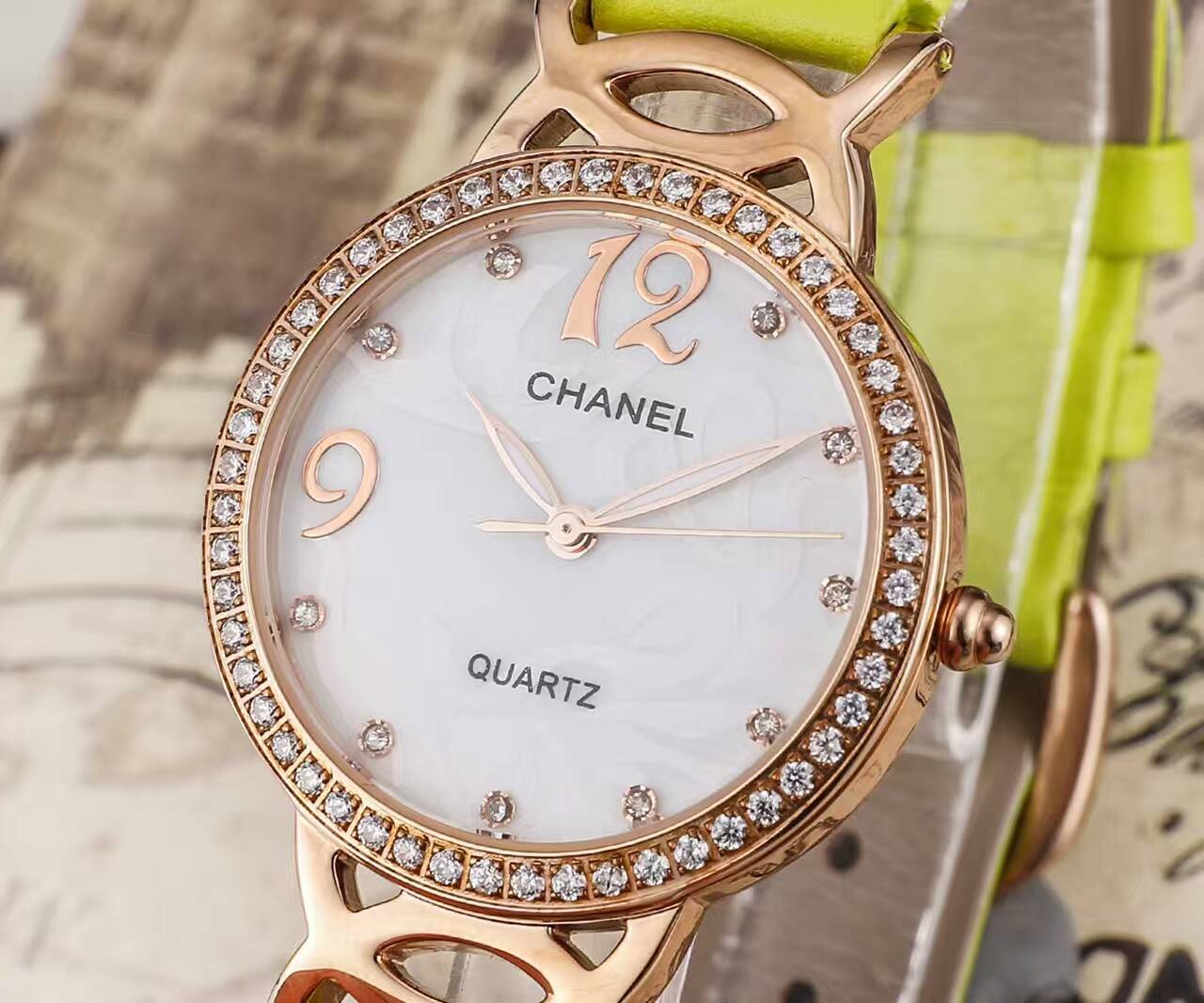 香奈兒 精品女性腕錶 進口石英機芯